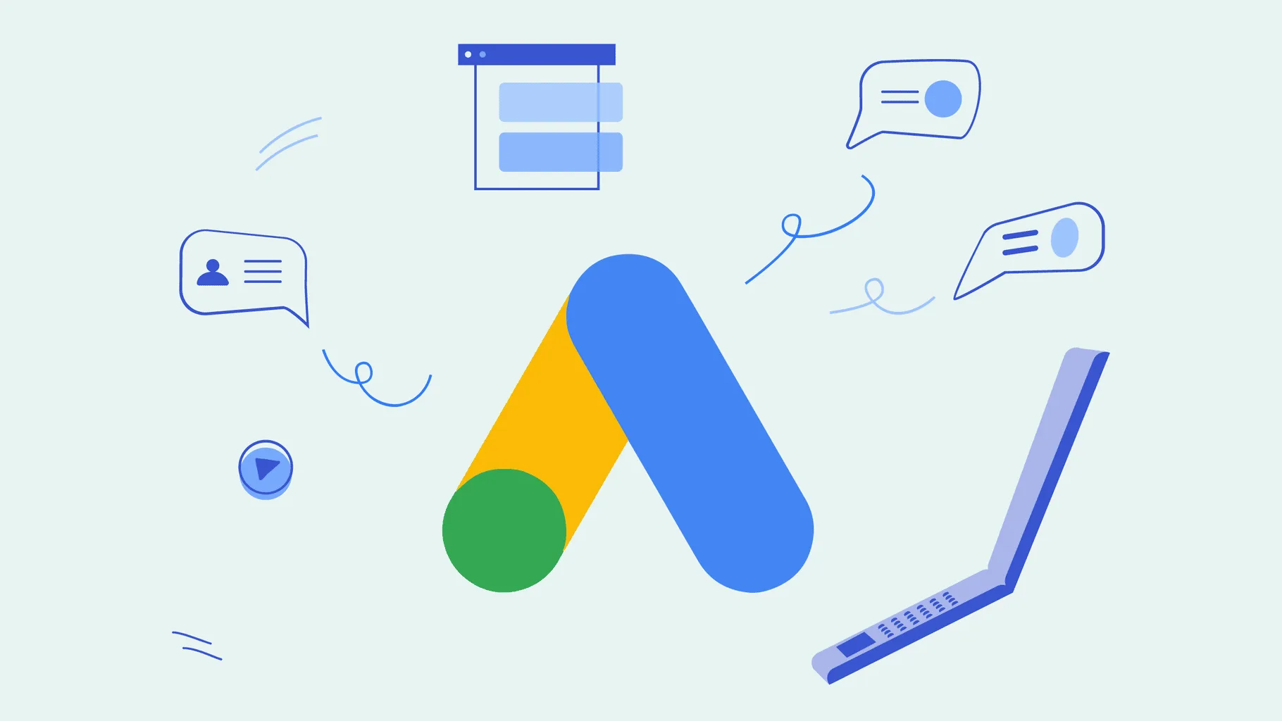 Google ads bỏ đổi tượng tương tự